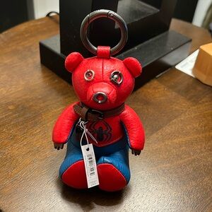 COACH x Marvel Collab Keychain SPIDER-MAN